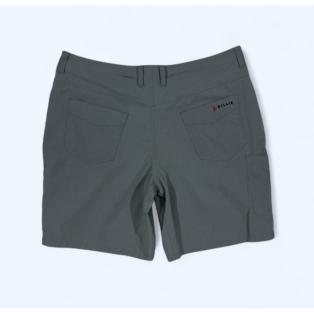 Killik Hiking Pants Mens Size 40 GRAY Outdoors 6 Pocket Cotton Blend